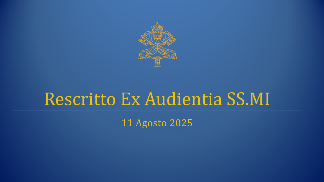 Rescritto 11 agosto 2025