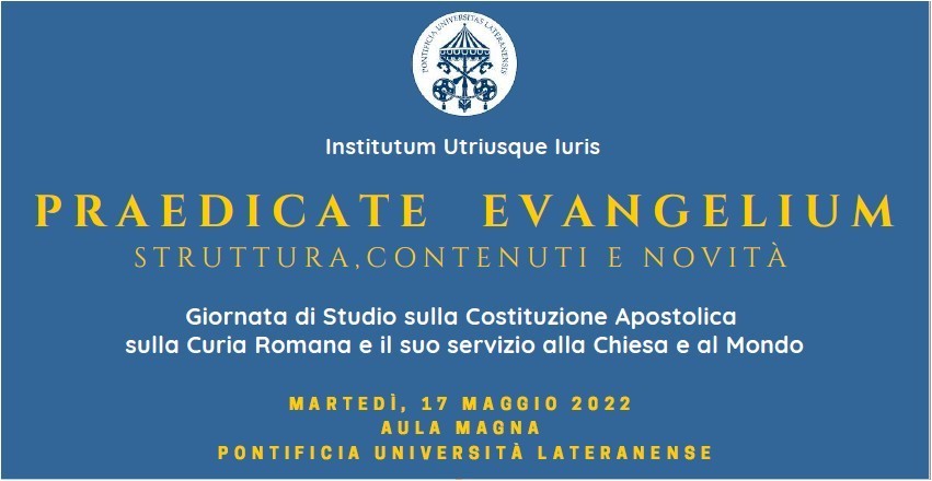 Giornata di Studio «Praedicate Evangelium. Struttura, contenuti e novità»